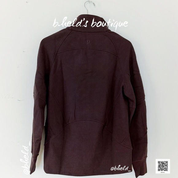lululemon Scuba Oversized Funnel Neck Full-Zip *Long in Espresso Size XS/S NWT - Picture 9 of 16